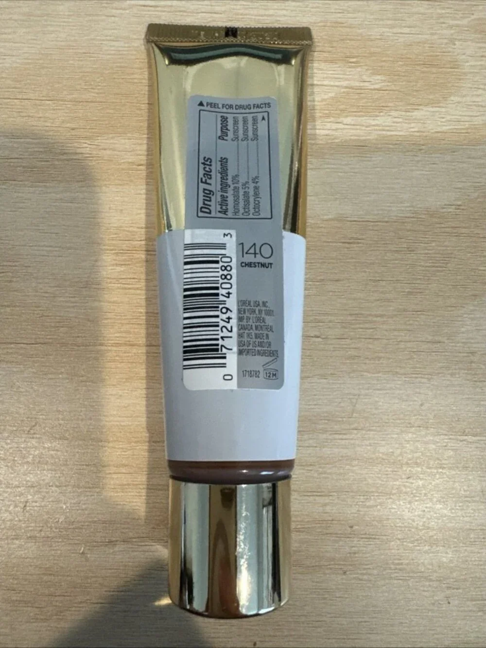 Loreal Age Perfect Radiant Serum Foundation 140 Chestnut SPF 50